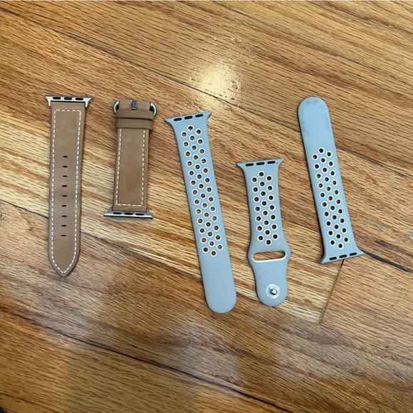 Apple Watch Suede & Nike Athletic Watch Straps - Picture 1 of 3